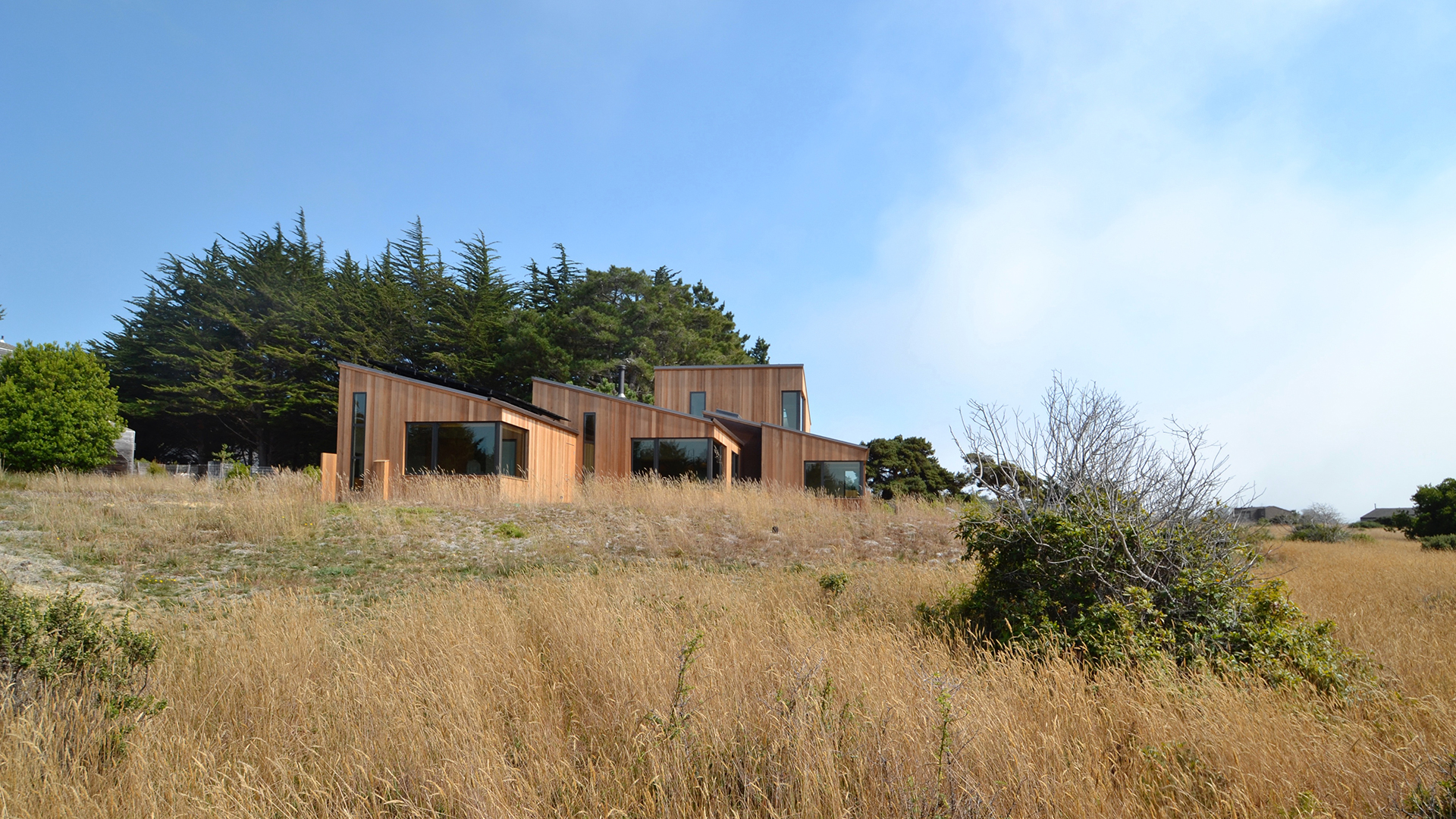 New Solar Home on The Sea Ranch